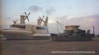 SRN1 fitted with a new bow to trial the SRN2 -  (credit: The <a href='http://www.hovercraft-museum.org/' target='_blank'>Hovercraft Museum Trust</a>).